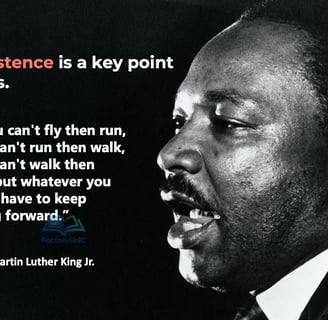 Management quotes: Persistence