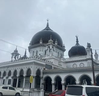 Dome of Musjid Zahir, Kedah Malaysia 