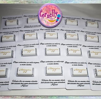 Čokoladica s personaliziranom porukom i imenom slavljenika