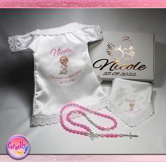 Originalni krsni set s personaliziranim imenom i datumom