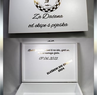 Elegantna kutija uspomena kao dar za rođendan ili obljetnicu