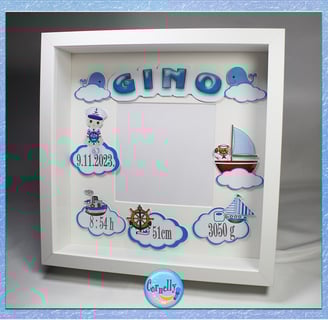 3D personalizirani okviri za bebe