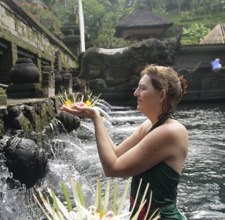 Balinese Water Purification Ceremony