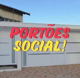 Portao Social em Ribeirao das Neves-MG-6