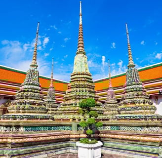 Wat Pho (Temple of the Reclining Buddha), Baangkok