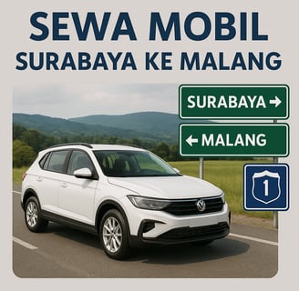 Perjalanan ke Malang dari Surabaya Dengan Sewa Mobil