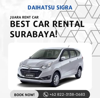 Rental Mobil Sigra di Surabaya Juara Rent Car