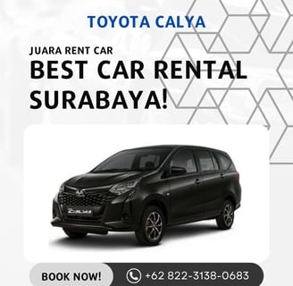 Rental Mobil Calya di Surabaya Juara Rent Car