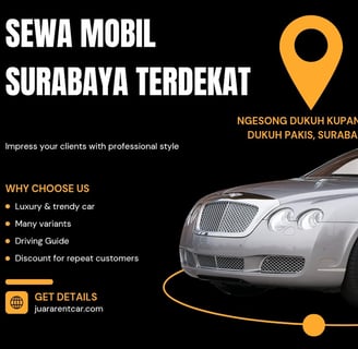 Sewa Mobil di Surabaya Rental Terdekat Juara Rent Car
