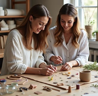 Atelier créatif DIY pour réaliser des décorations de mariage faites main