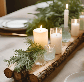 Décoration écoresponsable et naturelle pour un événement