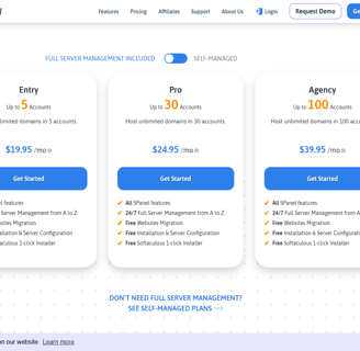 Spanel Pricing