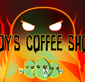 Key art for the game "Soy's Coffee Shop"