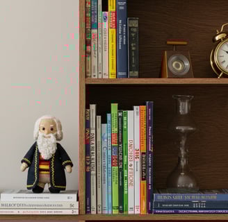 boho bookshelf decoration idea
