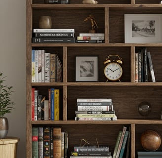minimalist bookshelf design