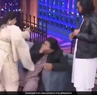 Pakistani Singer Allegedly Assaults Comedian Live on Air Over "Honeymoon" Question
