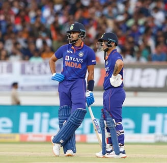 File photo of Indian cricket team stars Sheryas Iyer and Ishan Kishan