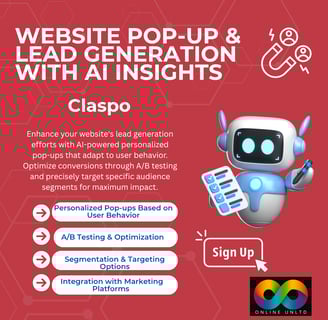 Claspo AI Popup MakerI