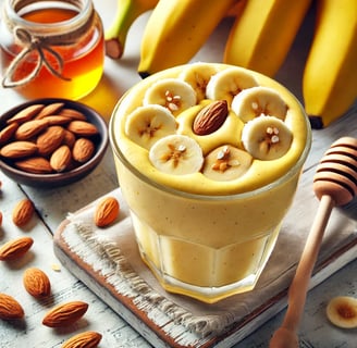 Frullato-post-allenamento-proteico-banana-mandorla-png