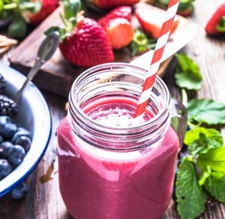 blueberry smoothie
