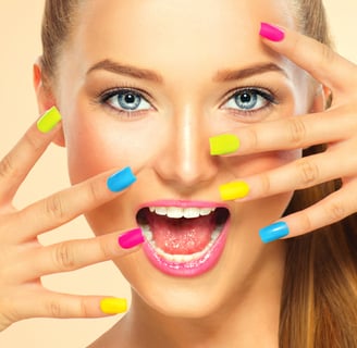 healthy nails and skin