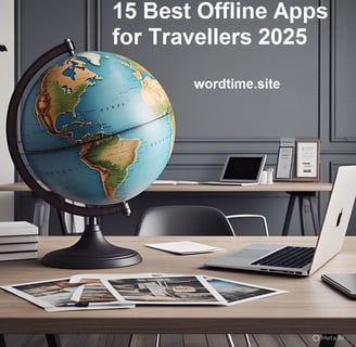 15 offline travel apps for 2025, featured on wordtime.site.