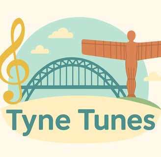 Newcastle and Gateshead Company logo for Tyne Tunes
