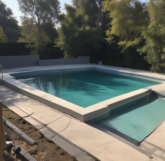 Reparación de piscina