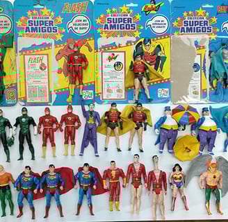 Compramos figuras de Los Super Amigos, vintage retro