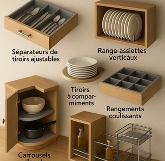accessoires optimisation cuisine