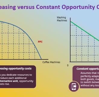 Increasing versus Constant Opportunity Costs IB Economics