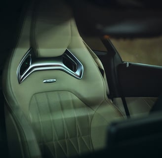 Mercedes GT AMG seat