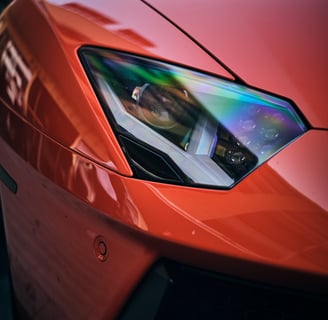 Lamborghini headlights