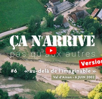 Inondation Val d'Ainan 6 juin 2002