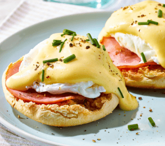 Benedict Style English Muffin