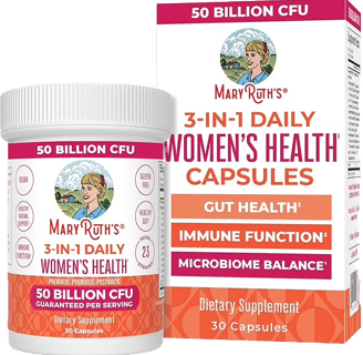 MaryRuth's Organic 3-in-1 Daily Health Probiotics