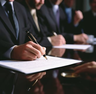 formal agreement between partners – representing PV contract management and GVP obligations