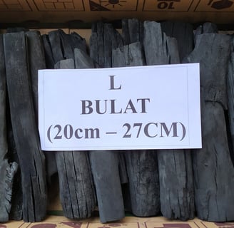 binchotan white charcoal L size for japanese restoran