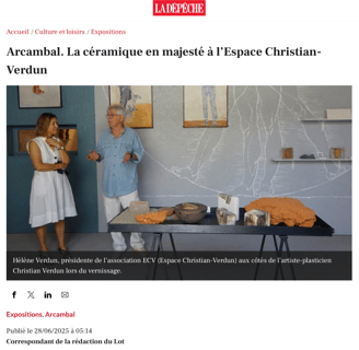 Article de La Dépêche du Midi du 28 juin 2026