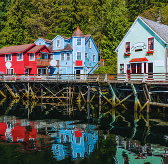 Creek Street, Ketchikan Alaska