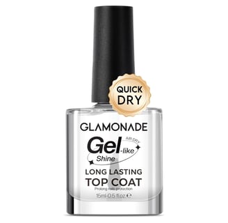natural manicure transparent nail polish