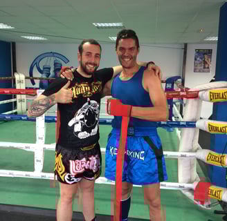 escuela de Boxeo kick boxing k1 Pérez team Getafe
