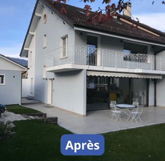 maison bleue