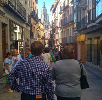 PRIVATE TOUR TOLEDO view of Cathedral