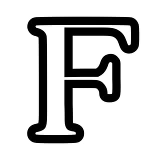 Omtrek letter E van het alphabet, gratis te printen