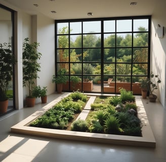 Bright living room with modern inventory