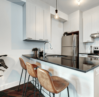 choose light colors for airy feel