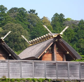 Ise Jingu shrine is rebuilt every 20 years