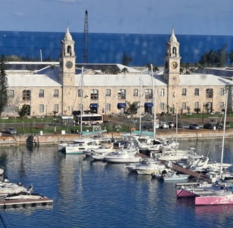 Large Fort with two clock towers