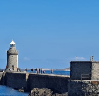 Tower at end of pier